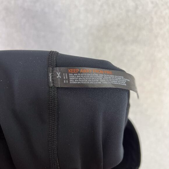 Free People Movement Black Back It Up Onesie Jumpsuit Size Medium - Picture 14 of 14